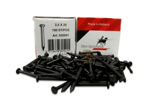 Picture of Steel Nails Black 2.5 x 25 mm