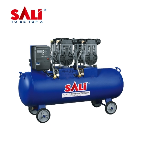 Picture of Air Compressor 100L 2*1500W Ultra Quite Oil Free, SALI