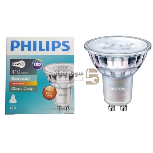 Picture of Philips Essential LED Spot  4.6 watts GU10