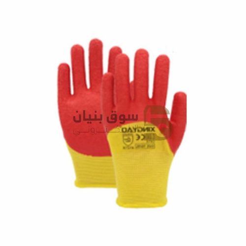 Picture of Half coated rubber gloves