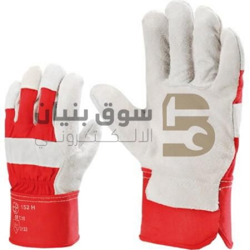Picture of Cotton Gloves White Red